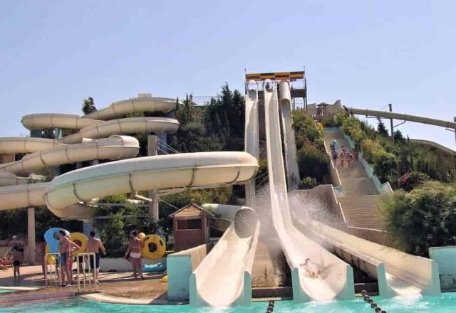פארק המים של רודוס – פארק המים פאליראקי – Faliraki WaterPark